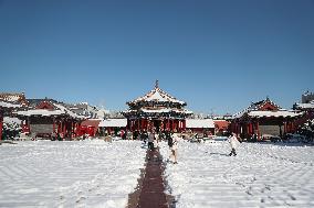 CHINA-LIAONING-SHENYANG-IMPERIAL PALACE-SNOW (CN)