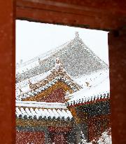 CHINA-LIAONING-SHENYANG-IMPERIAL PALACE-SNOW (CN)