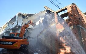 Housing Demolition in Hefei