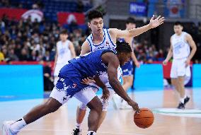 (SP)CHINA-QINGDAO-BASKETBALL-CBA LEAGUE-QINGDAO VS NINGBO (CN)