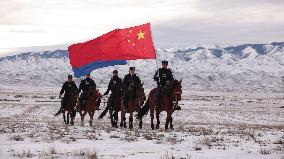 Border Patrol in Xinjiang