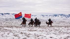 Border Patrol in Xinjiang