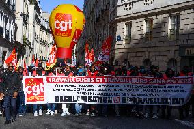 Protest Against New Immigration Bill - Paris