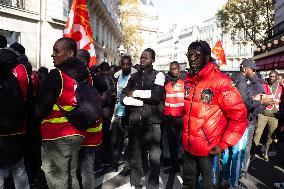 Protest Against New Immigration Bill - Paris