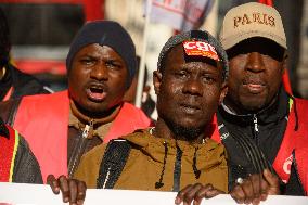 Protest Against New Immigration Bill - Paris