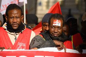 Protest Against New Immigration Bill - Paris