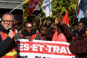 Protest Against New Immigration Bill - Paris