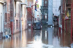 Exceptional Floods Hit Northern France - Pas-de-Calais