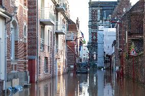 Exceptional Floods Hit Northern France - Pas-de-Calais