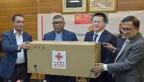 BANGLADESH-DHAKA-CHINA-ANTI-DENGUE-SUPPLY-HANDOVER