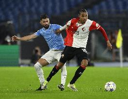 (SP)ITALY-ROME-FOOTBALL-UEFA CHAMPIONS LEAGUE-LAZIO VS FEYENOORD