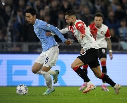 (SP)ITALY-ROME-FOOTBALL-UEFA CHAMPIONS LEAGUE-LAZIO VS FEYENOORD