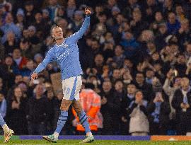 (SP)BRITAIN-MANCHESTER-FOOTBALL-UEFA CHAMPIONS LEAGUE-MANCHESTER CITY VS BSC YOUNG BOYS