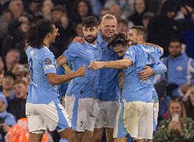 (SP)BRITAIN-MANCHESTER-FOOTBALL-UEFA CHAMPIONS LEAGUE-MANCHESTER CITY VS BSC YOUNG BOYS