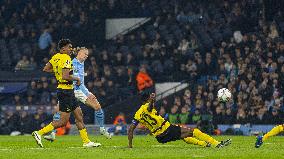 (SP)BRITAIN-MANCHESTER-FOOTBALL-UEFA CHAMPIONS LEAGUE-MANCHESTER CITY VS BSC YOUNG BOYS