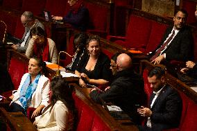 National Assembly Session In Paris