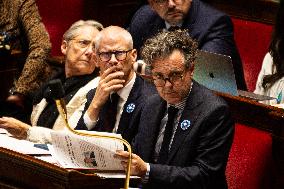 National Assembly Session In Paris