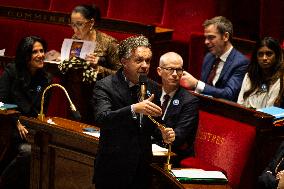 National Assembly Session In Paris