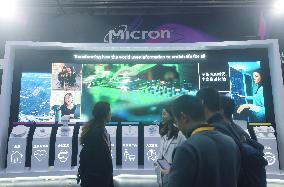 Micron Booth at 6th CIIE in Shanghai