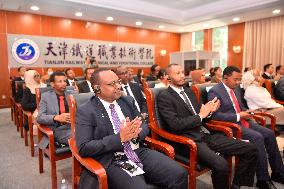 CHINA-TIANJIN-ETHIOPIA-DJIBOUTI-RAILWAY-TRAINING PROGRAM-GRADUATION (CN)