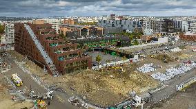 Exclusive - Paris 2024 Olympic Village