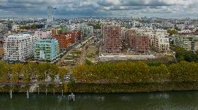 Exclusive - Paris 2024 Olympic Village