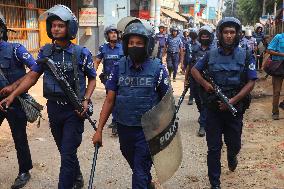 Garment Workers Protest In Dhaka, Bangladesh