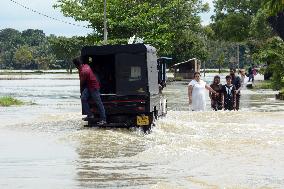 SRI LANKA-GAMPAHA-HEAVY RAIN-FLOODS