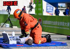 CHINA-NANJING-FIRE AND RESCUE-SKILL COMPETITION (CN)