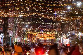 Kathmandu Ahead Of The Festival Of Tihar