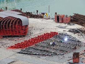 Three Gorges Letianxi Shipbuilding Base in Yichang