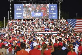 Trump supporters at Florida rally