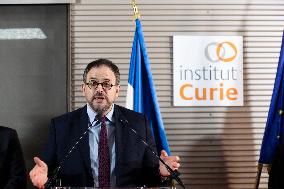 Inauguration Of The New Institut Curie Hospital - Saint-Cloud