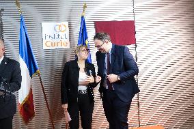 Inauguration Of The New Institut Curie Hospital - Saint-Cloud