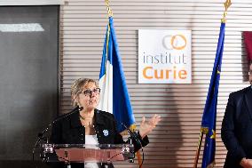 Inauguration Of The New Institut Curie Hospital - Saint-Cloud