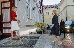 Latvian Prime Minister Evika Silina visits Estonia
