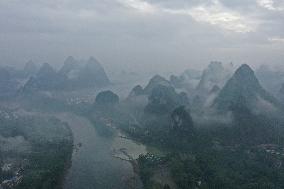 Lijiang River Scenery in Guilin