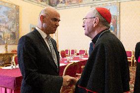 Pope Francis Holds Audeinces - Vatican
