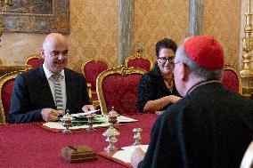 Pope Francis Holds Audeinces - Vatican