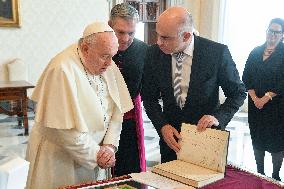 Pope Francis Holds Audeinces - Vatican