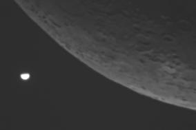 Lunar Occultation Of Venus From Italy