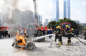 Fire Drill in Guiyang
