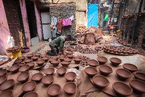 Preparations For Diwali Festival In Mumbai