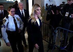 Ivanka Trump Testifes At Donald Trumps Fraud Trial