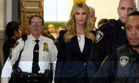 Ivanka Trump Testifes At Donald Trumps Fraud Trial