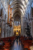 Cathedral Of St. Michael And St. Gudula In Brussels