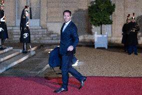 Peace Forum Diner at the Elysee Palace - Paris