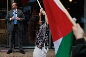 Pro-Palestine Demonstrators Gather At State Department