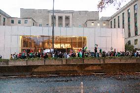 Pro-Palestine Demonstrators Gather At State Department