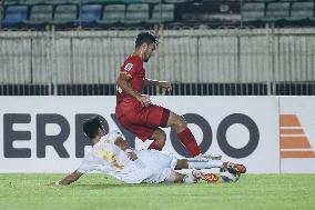(SP)MYANMAR-YANGON-FOOTBALL-AFC CUP-SHAN UNITED FC AND DYNAMIC HERB CEBU FC